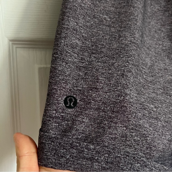 Lululemon Spring Break Away Short *4-way Stretch 3" Heather Lux Multi Black Sz 6 - Picture 8 of 9